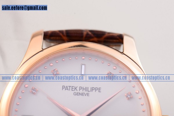 Patek Philippe Calatrava Watch Rose Gold 5108R-BB Replica